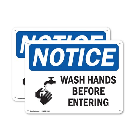 Signmission Safety Culture Sign, 24 in Width, Plastic, Rectangle OS-2PACK-NS-P-1824-L-18940